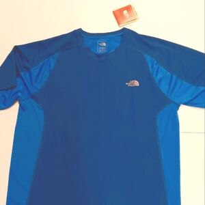 NWT TNF Mens The North Face GTD Short Sleeve Knit VaporWick SS T-shirt *FLAW*